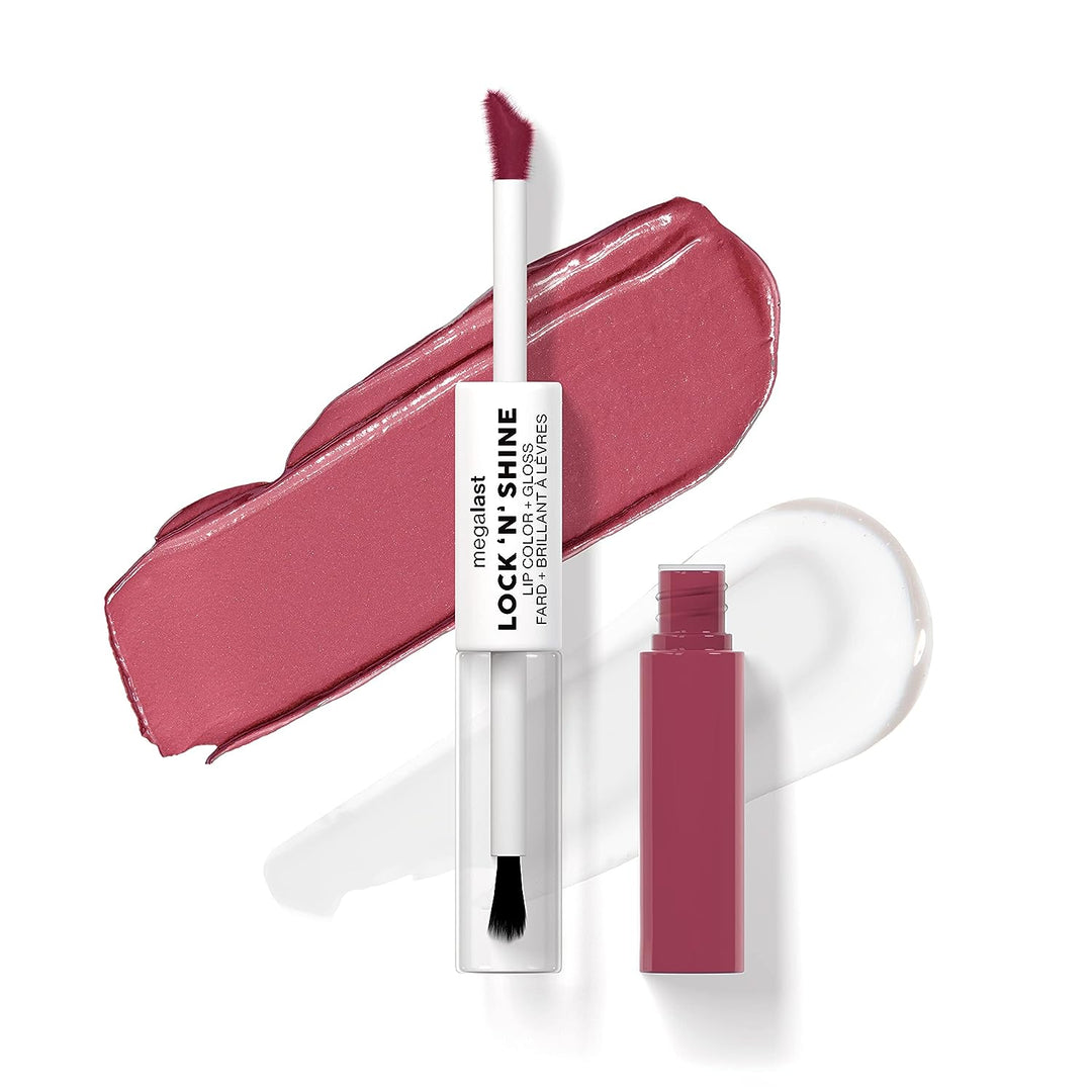 Megalast Lock ‘N’ Shine Lip Color + Gloss