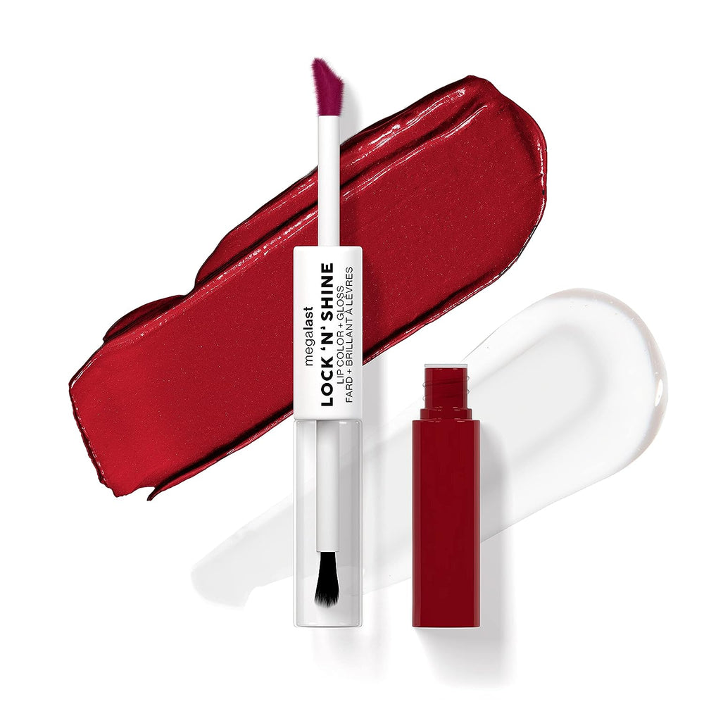 Megalast Lock ‘N’ Shine Lip Color + Gloss