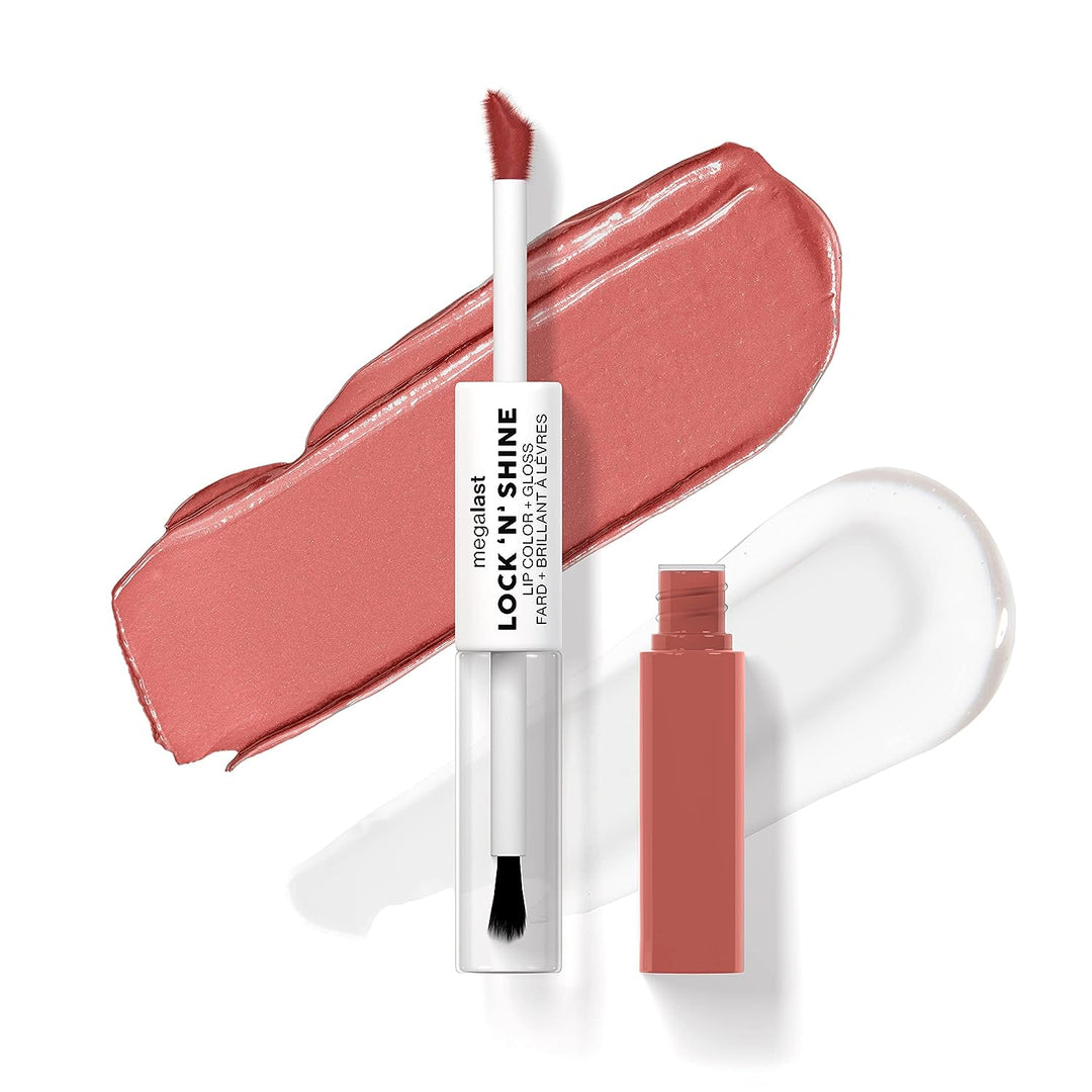 Megalast Lock ‘N’ Shine Lip Color + Gloss