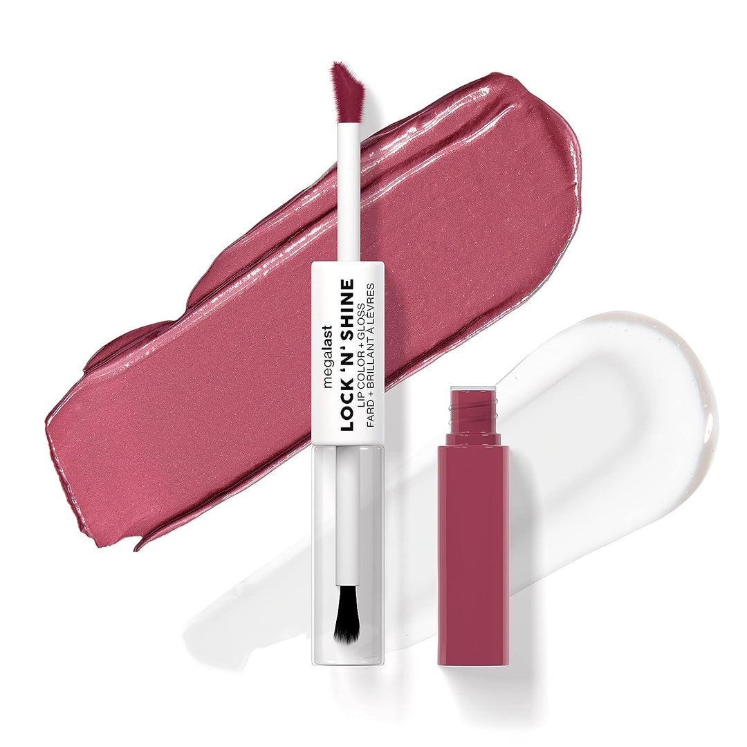 Megalast Lock ‘N’ Shine Lip Color + Gloss