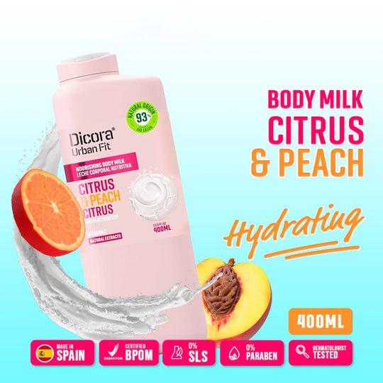 Body Milk Vitamin C (Citrus & Peach) 400ml