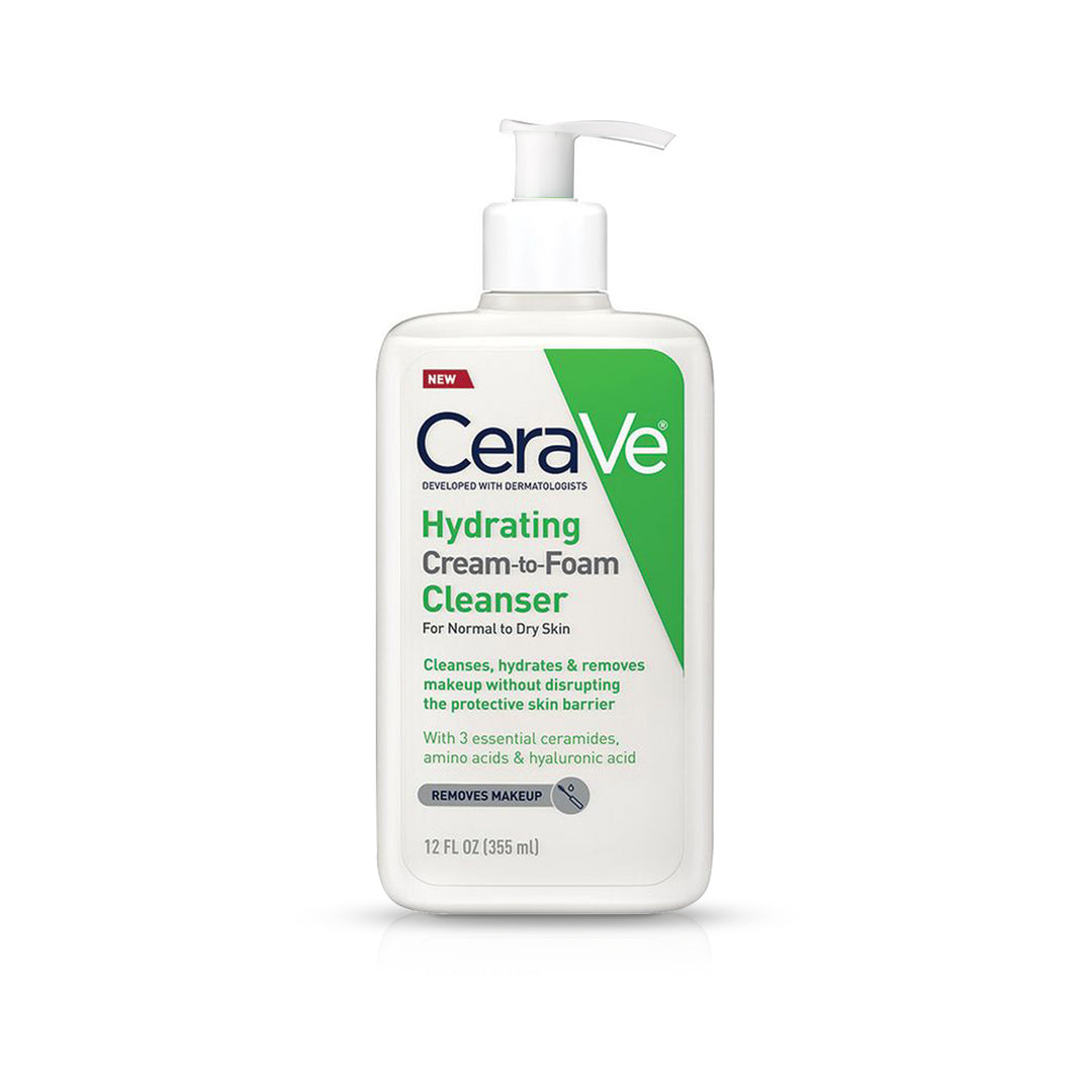 Hydrating Cream-to-Foam Cleanser 355ml
