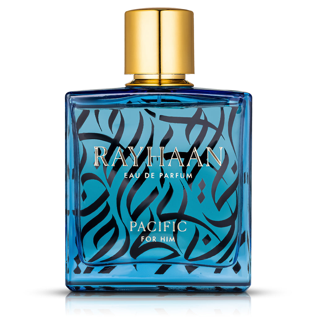 香水(男性用) RAYHAAN PACIFIC Eau De Parfum 100ml Rayhaan Pacific EDP Spray, Niche Floral Woody Amber Cologne, Men's