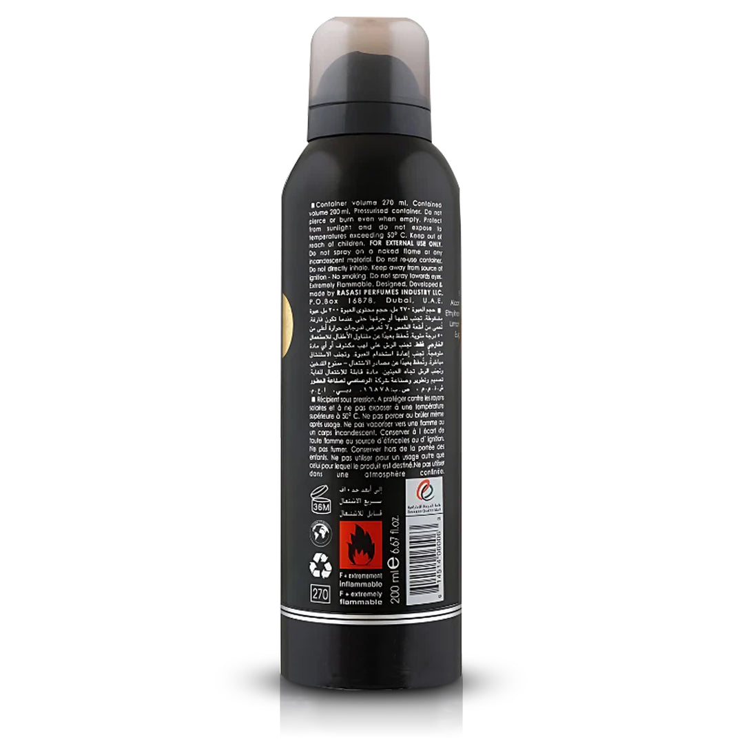 Royale Pour Homme Deodorant Body Spray 200ml