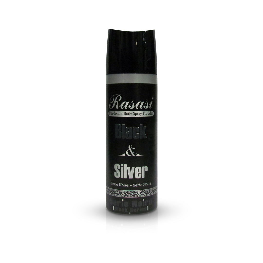 Serie Noire Black & Silver Deodorant Body Spray 200ml