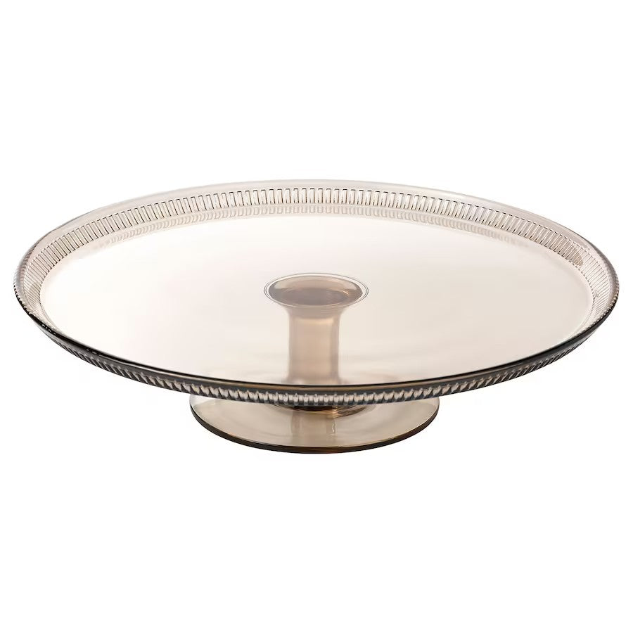 ANLEDNING serving stand light brown 29 cm