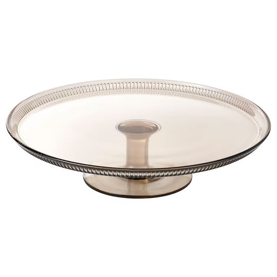 ANLEDNING serving stand light brown 29 cm