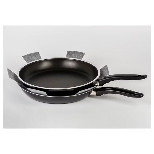 BEDÖMA Pan protector, set of 2, grey