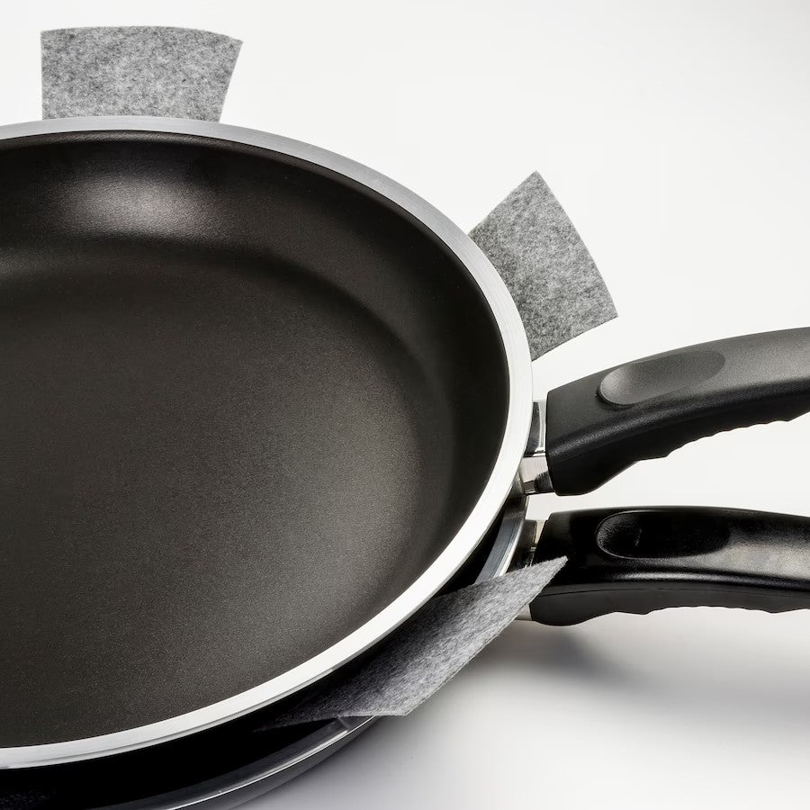 BEDÖMA Pan protector, set of 2, grey