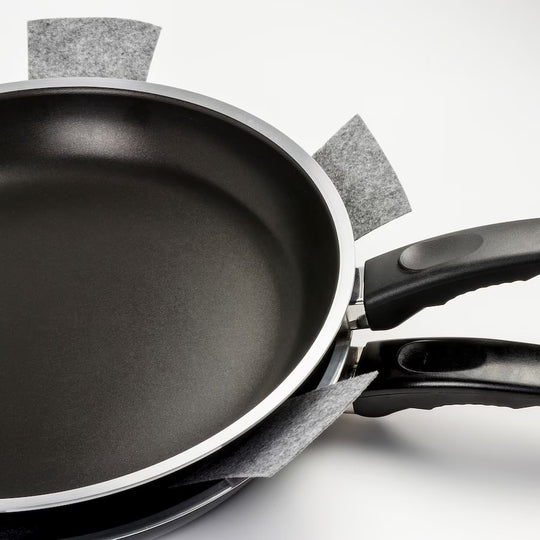 BEDÖMA Pan protector, set of 2, grey