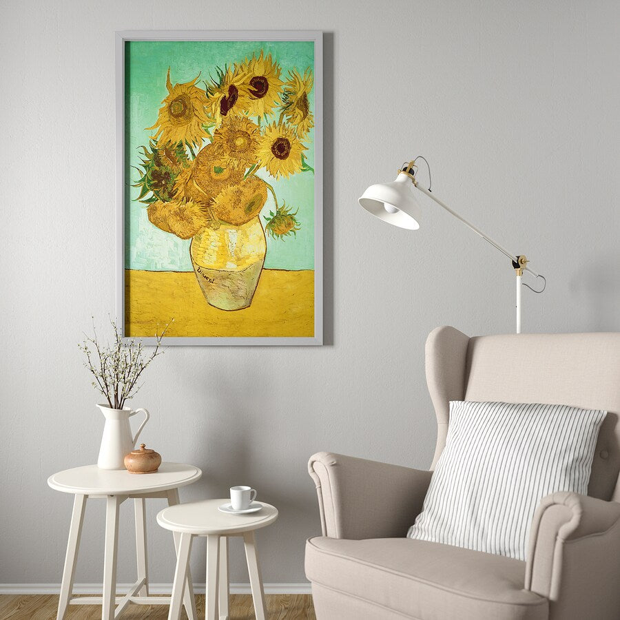 BJÖRKSTA Picture with frame
