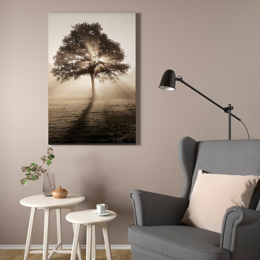 BJÖRKSTA Picture with frame