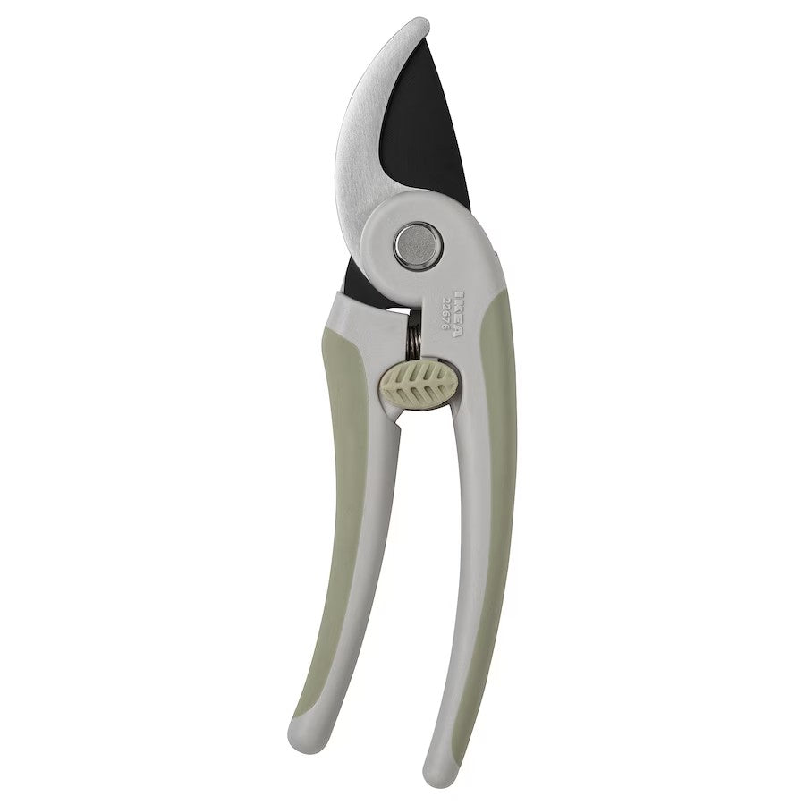 BRYTBÖNA Secateurs, light grey/light green