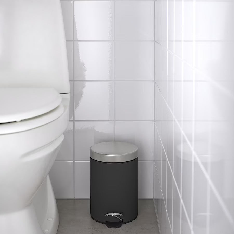 EKOLN Waste Bin, Dark Grey,