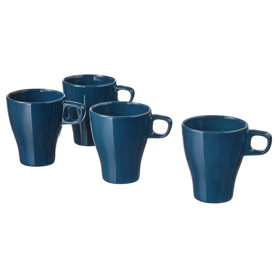 FÄRGRIK Mug, 25 cl, 4pcs