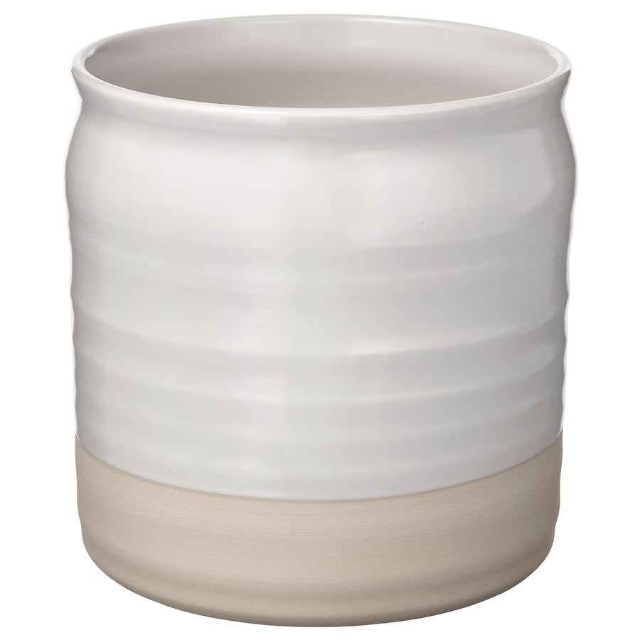 FALLENHET Vase, Off-White, 21 cm