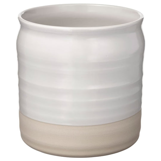 FALLENHET Vase, Off-White, 21 cm