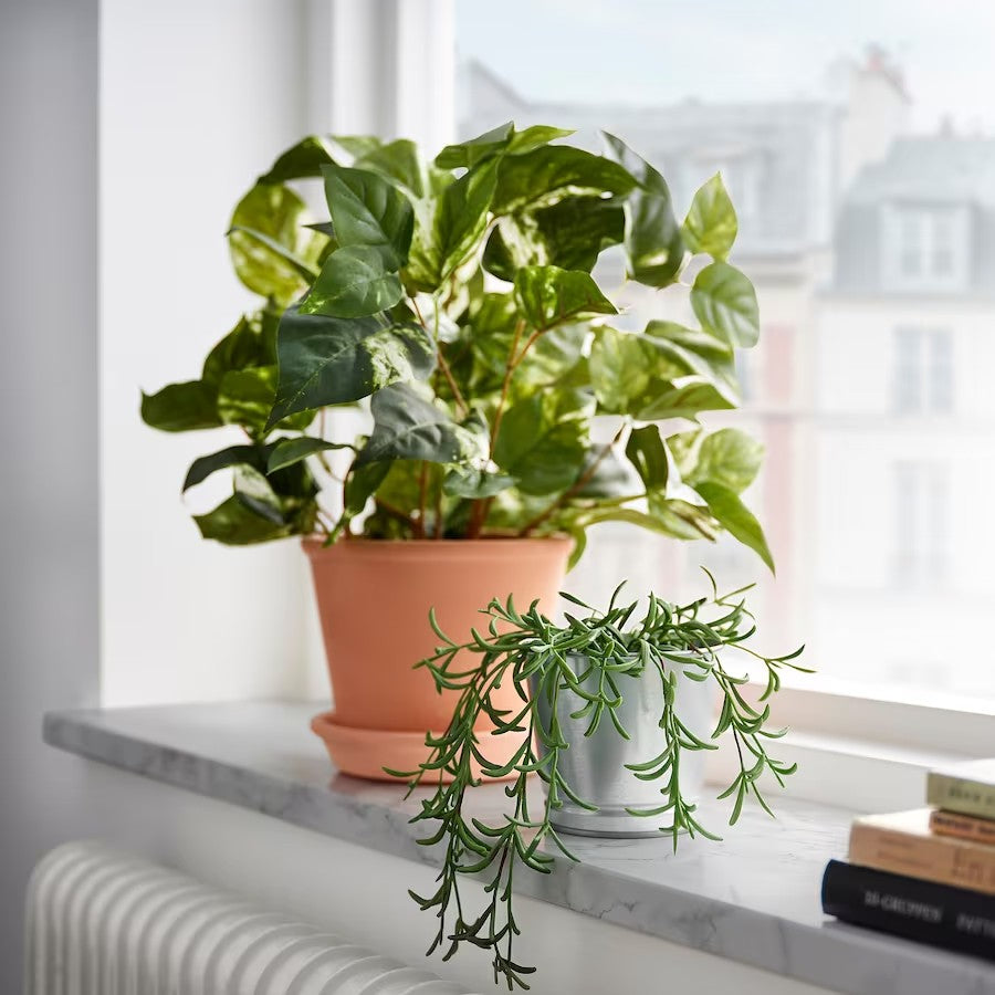 FEJKA Artificial potted plant, indoor/outdoor/String of bananas hanging, 3 ½ "