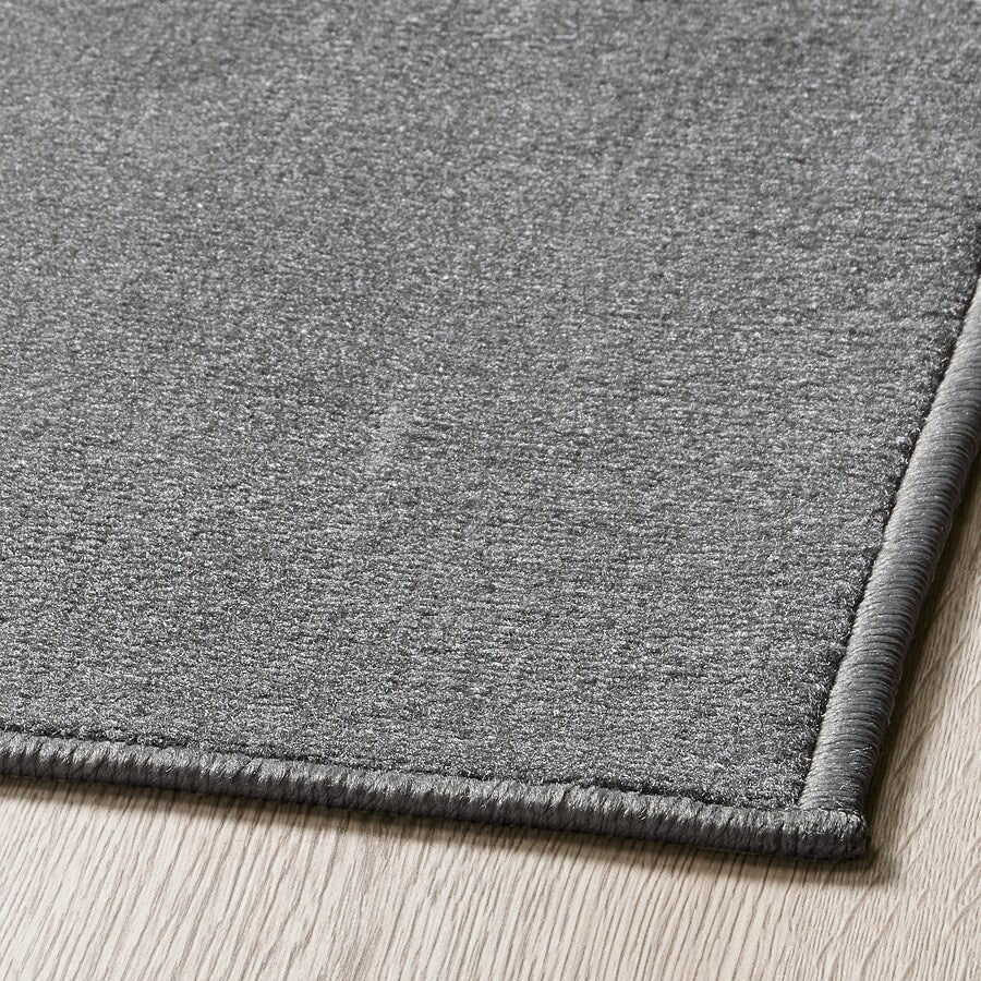 HEMMAHOS Rug, Grey, 100x160 cm
