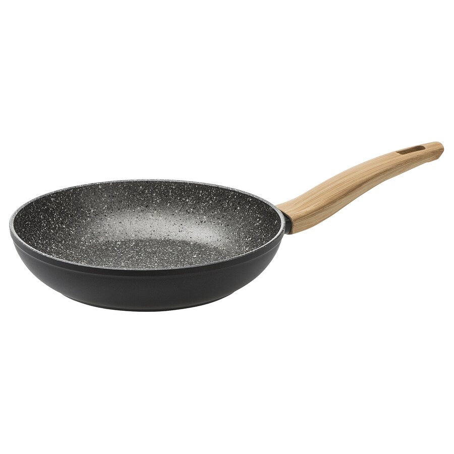 HUSKNUT Frying pan, black, 24 cm