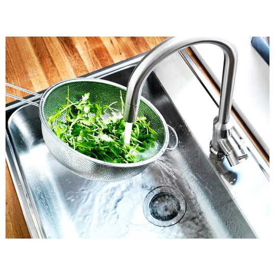IDEALISK Colander, stainless steel 10"