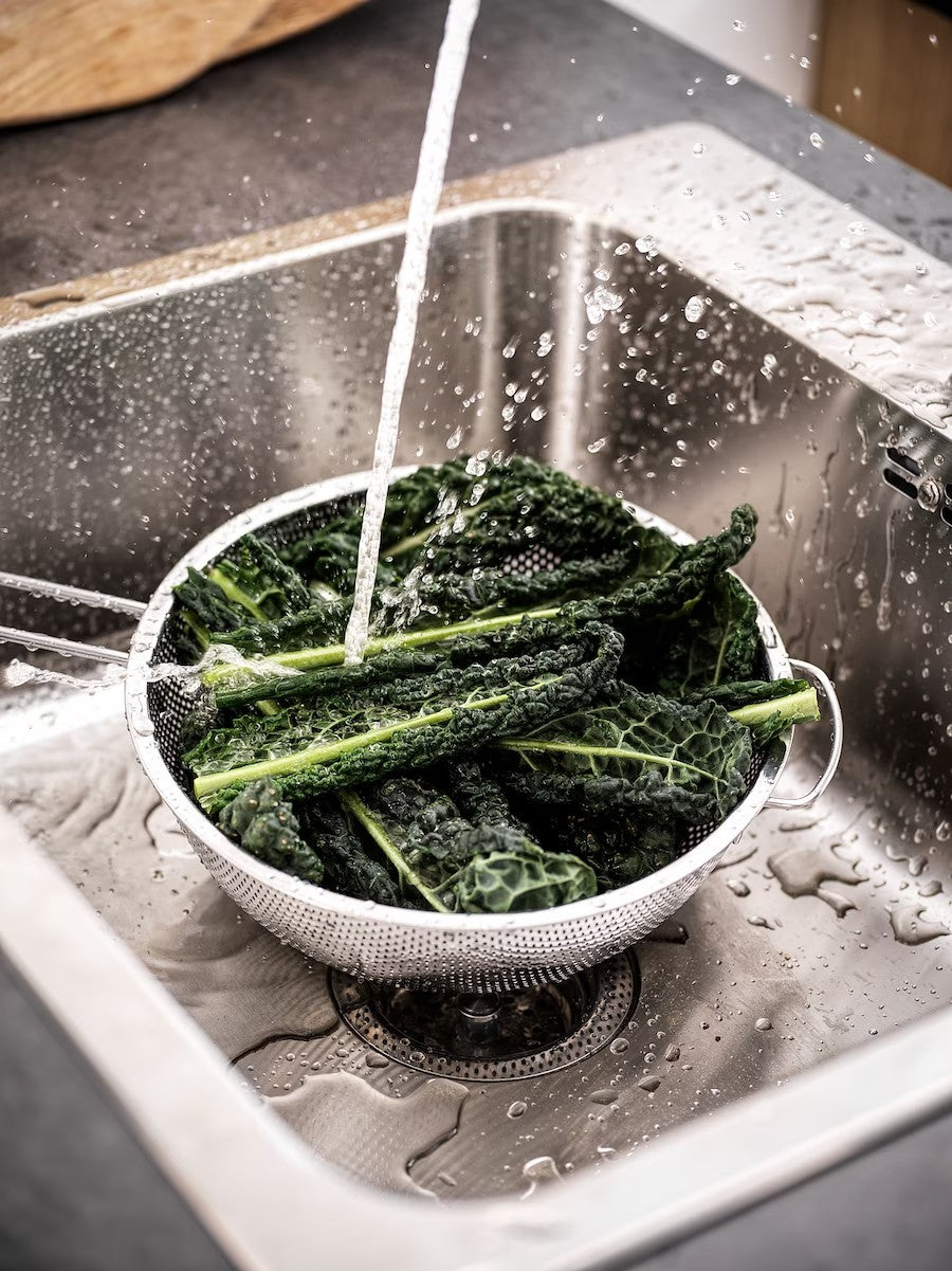 IDEALISK Colander, stainless steel 10"