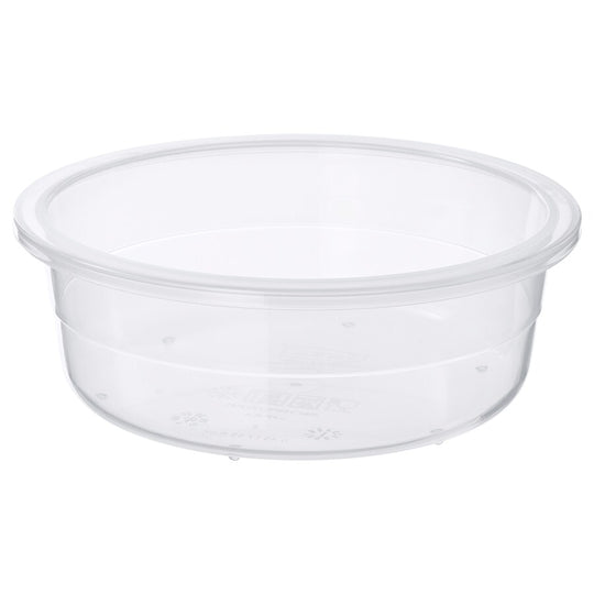 IKEA 365+ Food container with lid, round/plastic, 450 ml