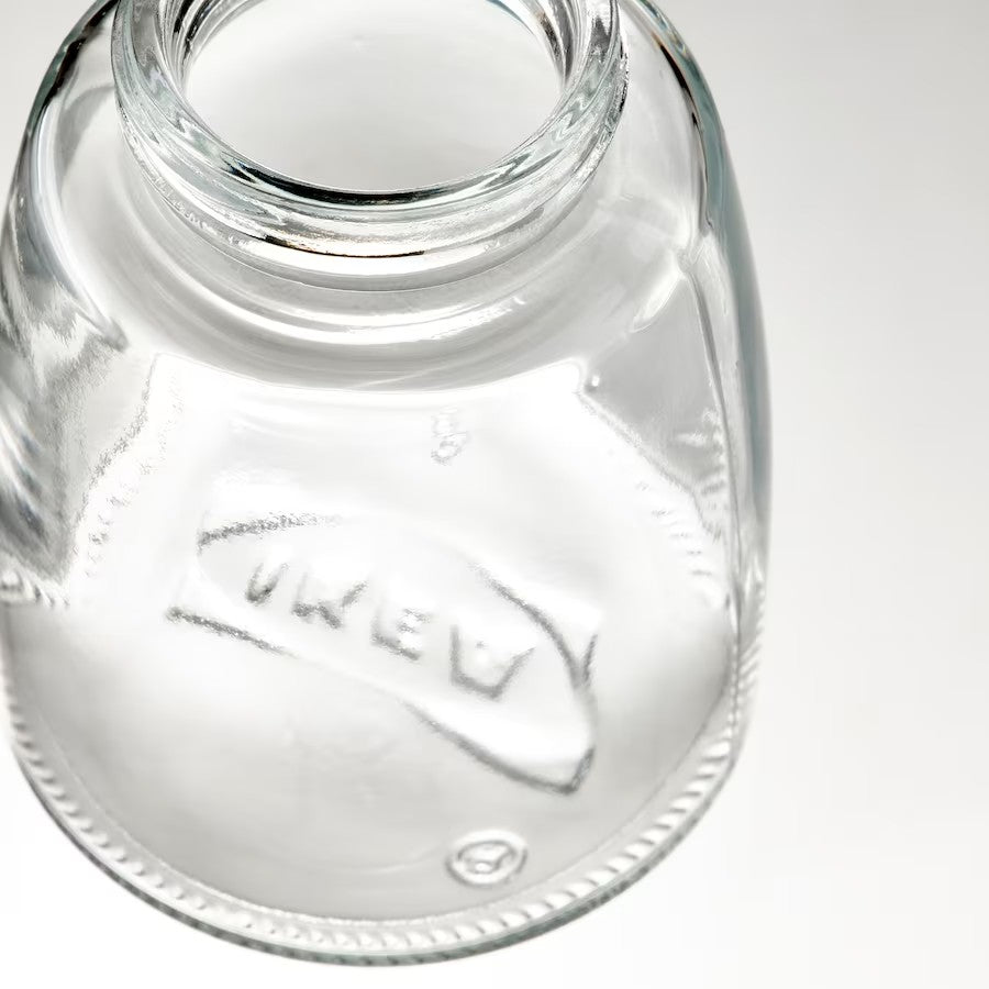 IKEA 365+ IHÄRDIG Spice jar, glass/black, 15 cl