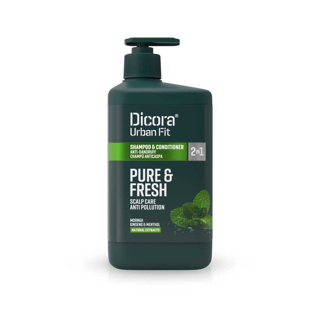 Shampoo & Conditioner 2 in 1 Pure & Fresh (Anti Dandruff) 800ml