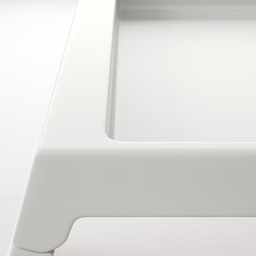 KLIPSK Bed tray, white