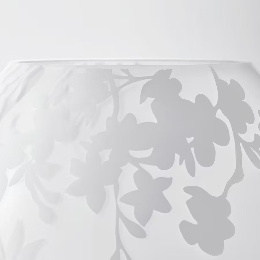 KNUBBIG Table lamp, Cherry-Blossoms White, 18 cm