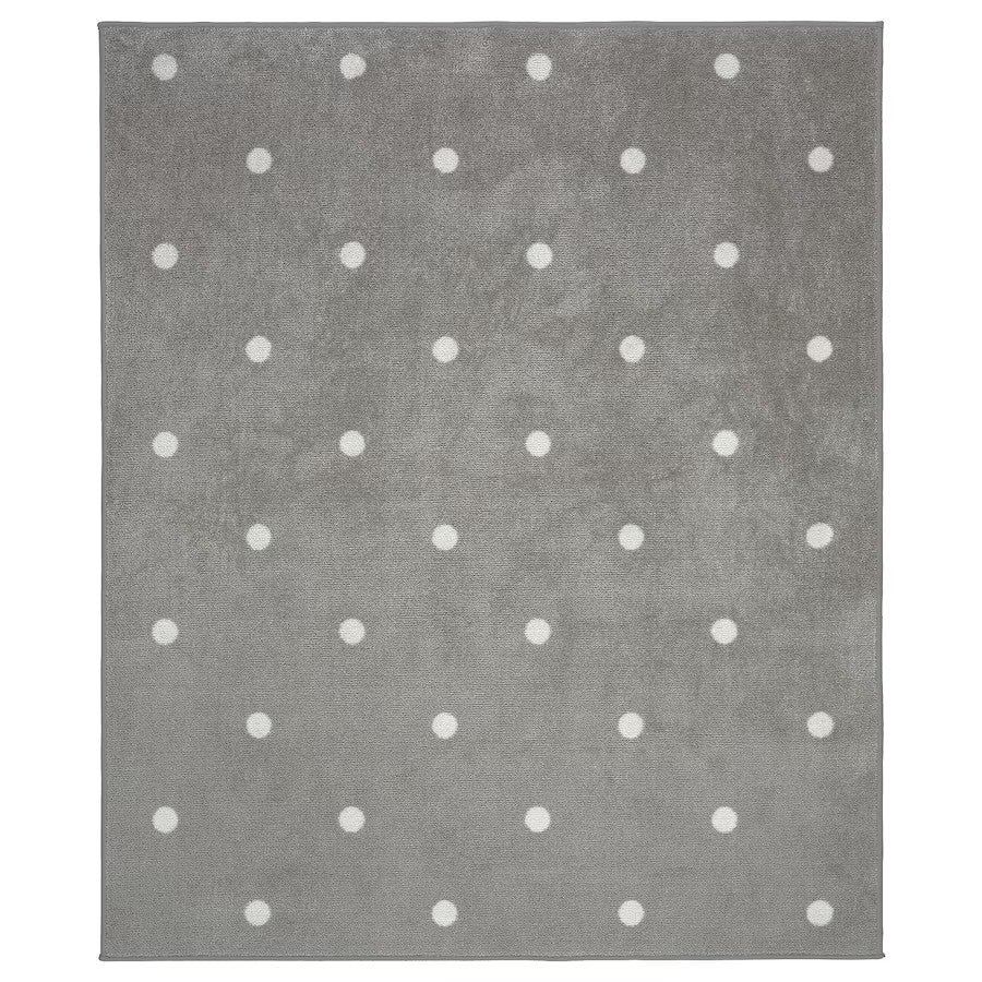 LEN Rug, Dotted/Grey, 133x160 cm
