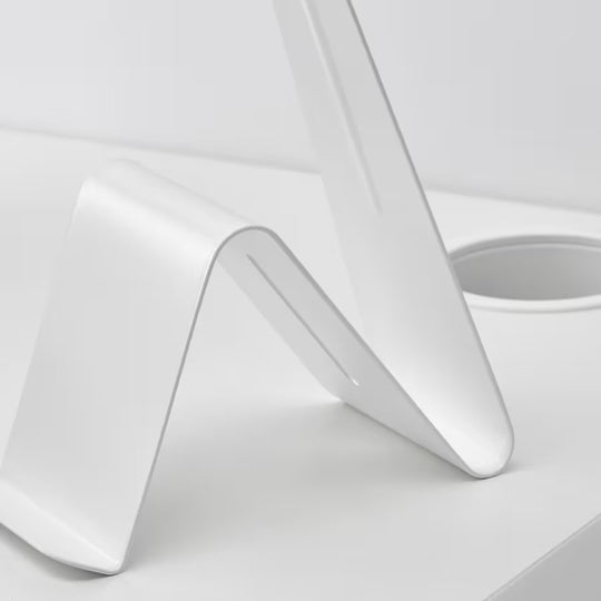 MÖJLIGHET Headset and tablet stand, white