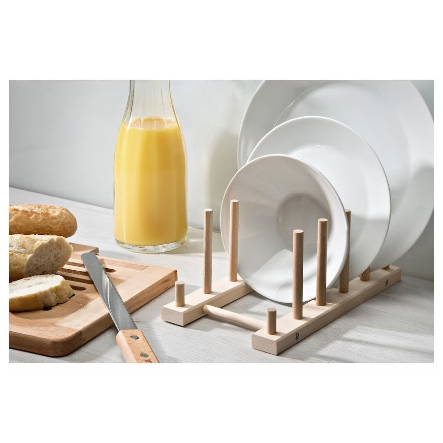 NYPLOCKAD Plate holder, beech