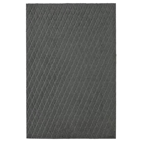 ÖSTERILD Door Mat, Indoor, Dark Grey