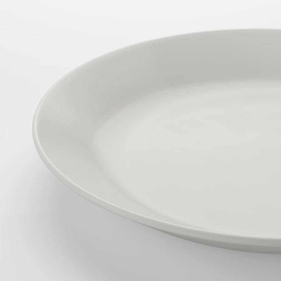 OFTAST Plate, white, 25 cm (9 ¾ ")