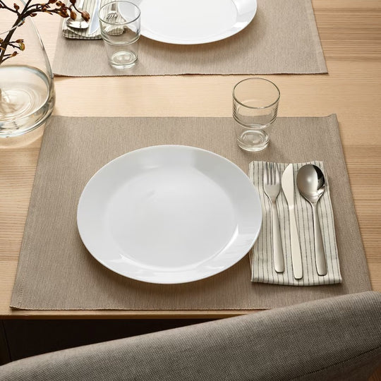 OFTAST Plate, white, 25 cm (9 ¾ ")
