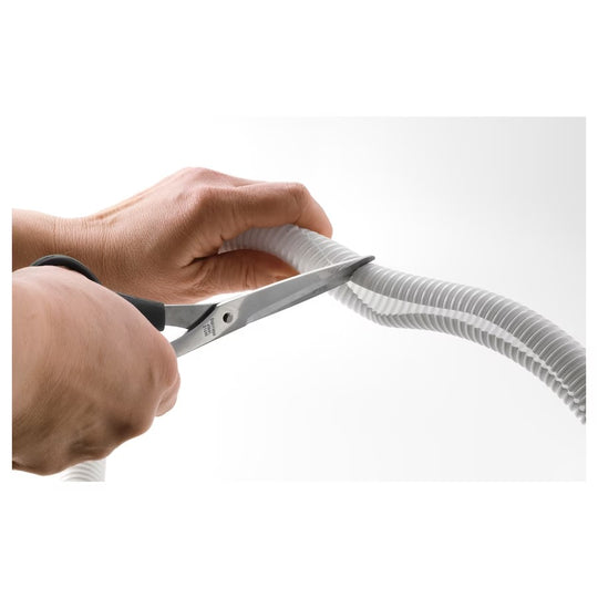 RABALDER Cable tidy, white, 5 m