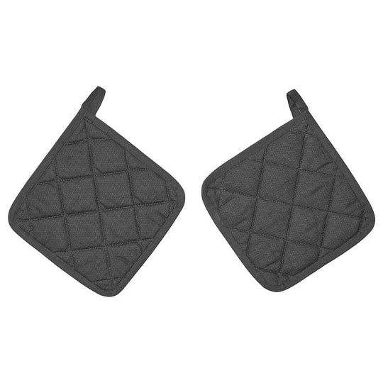 RINNIG Pot holder, grey, 21x21 cm
