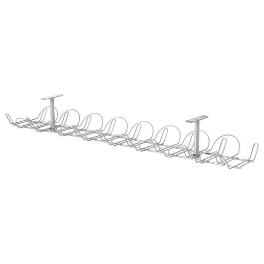 SIGNUM Cable trunking horizontal, silver-colour, 70 cm