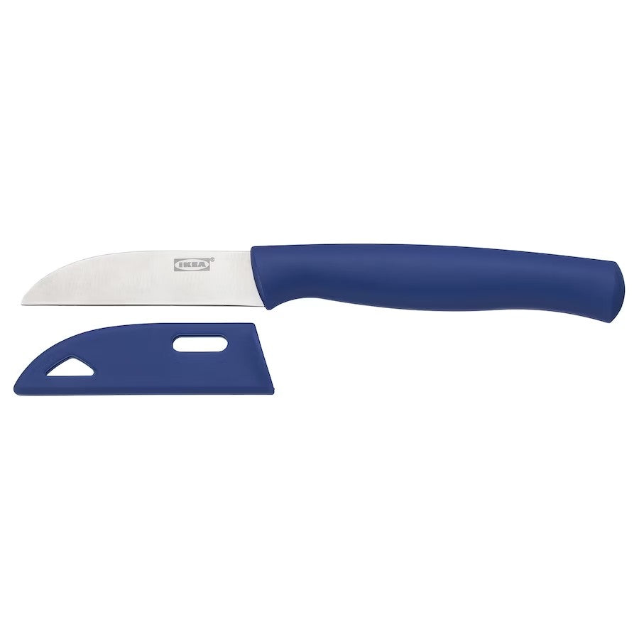 SKALAD Paring knife, blue, 7 cm (3 ")