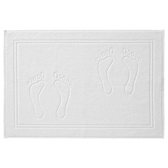 SKULINGEN Bath mat, white, 50x70 cm