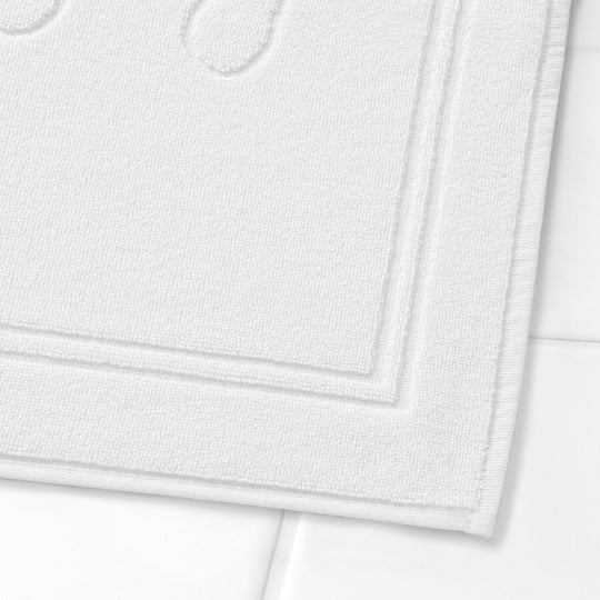 SKULINGEN Bath mat, white, 50x70 cm