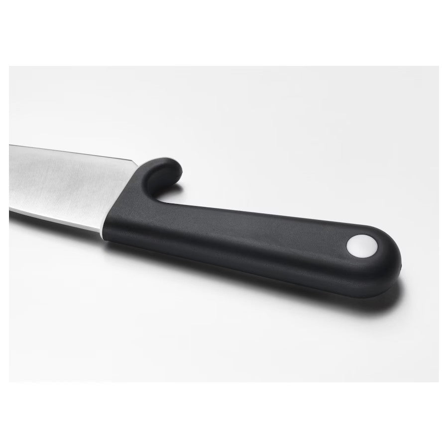 SMÅBIT Knife and peeler, black/white