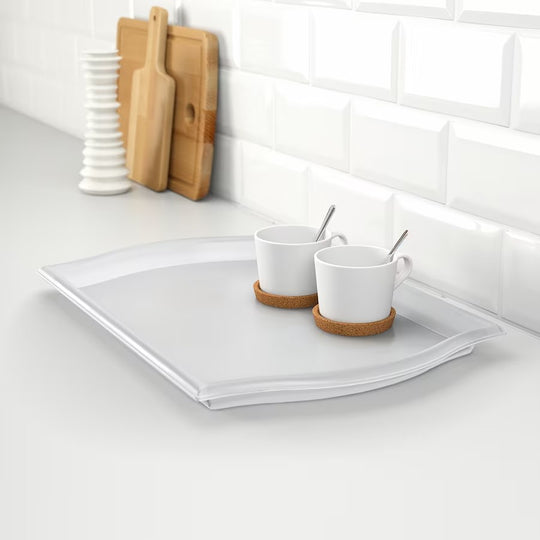 SMULA Tray, transparent, 52x35 cm
