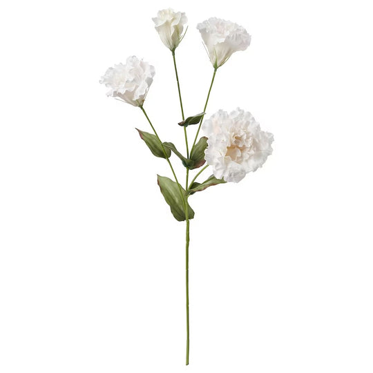SMYCKA Artificial flower, Lisianthus/white, 60 cm