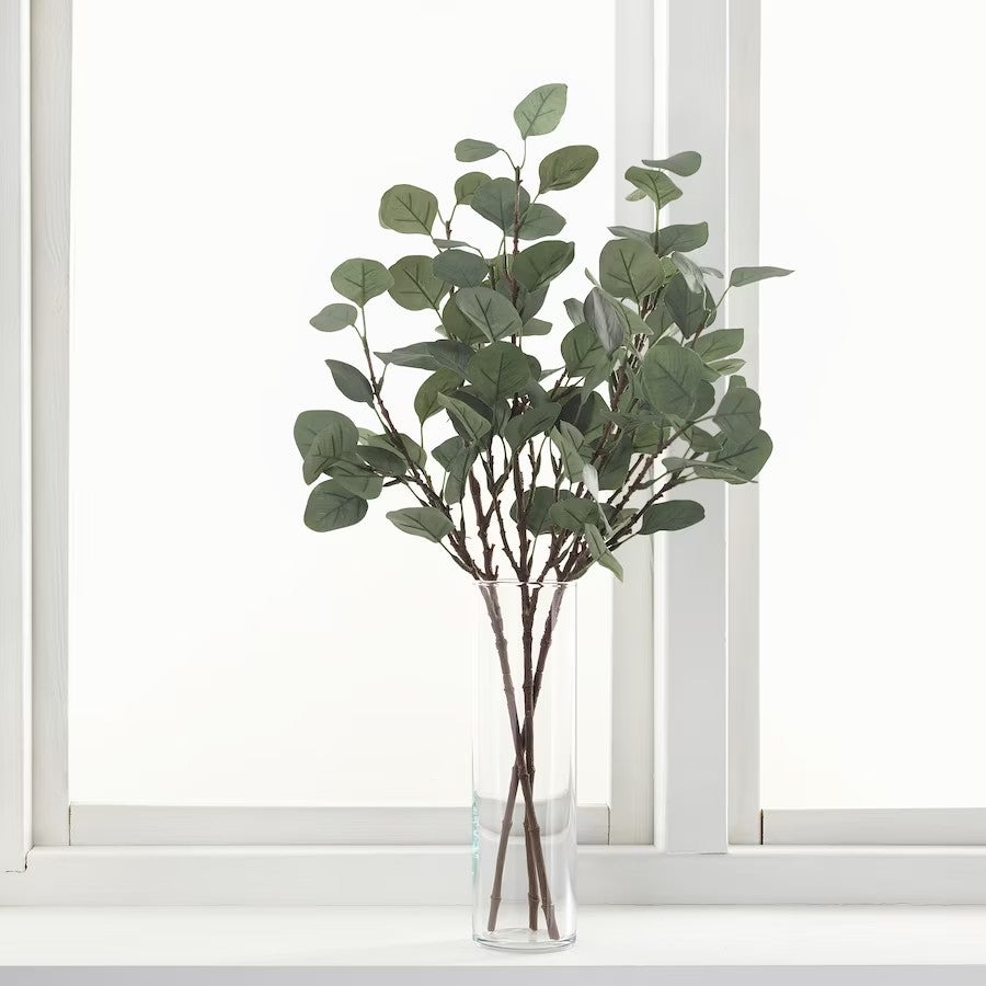 SMYCKA Artificial leaf, eucalyptus/green,