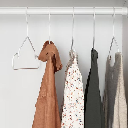 STAJLIG Hanger, in/outdoor, white 5pcs