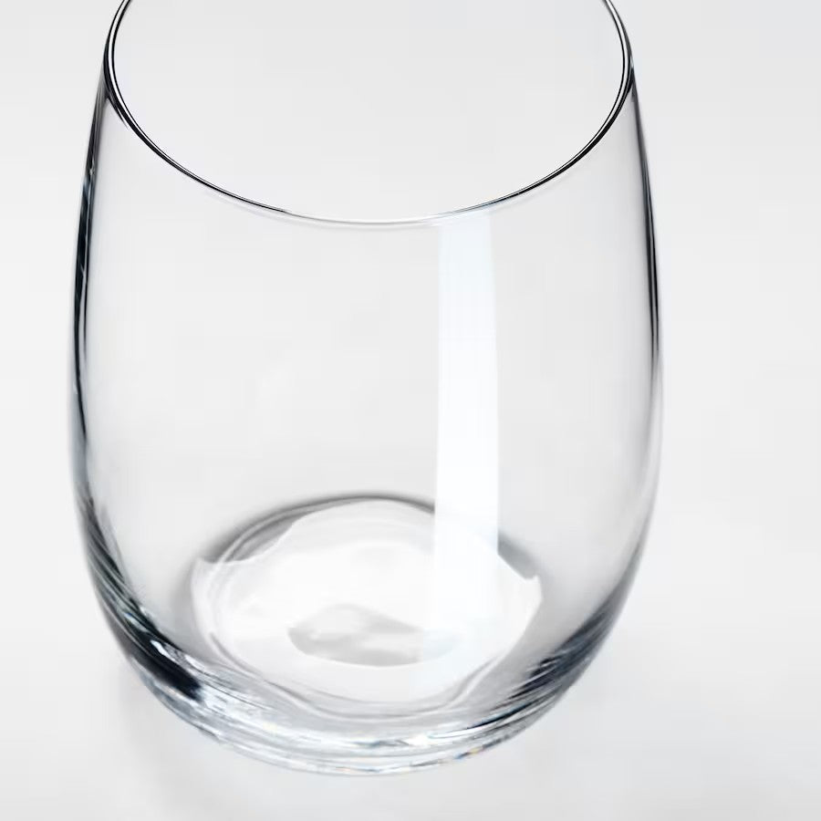 STORSINT Glass, clear glass, 37 cl, 6pcs