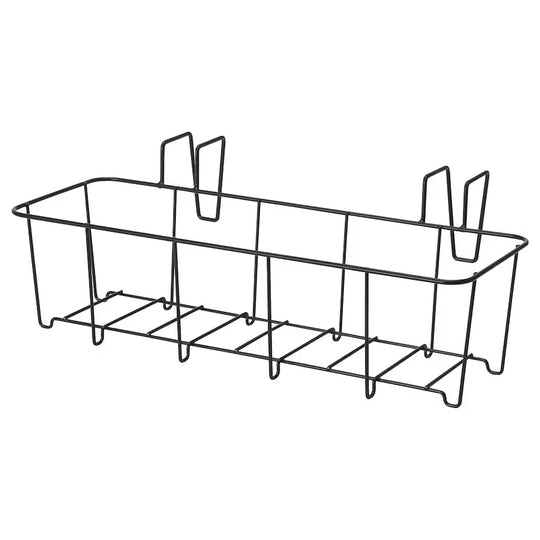 SVARTPEPPAR Plant Pot Holder, In/Outdoor Black, 45x16 cm